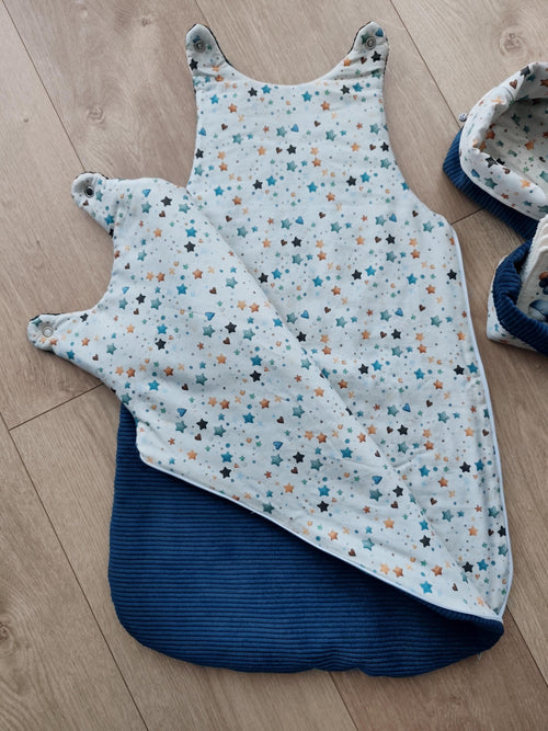 Gigoteuse bébé 0-6 mois – Madeleine la Baleine | Blanche & Noé
