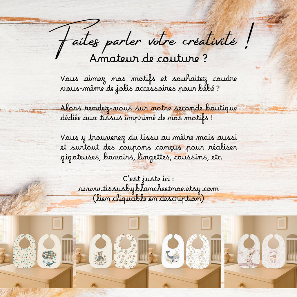 Hochet "Oreille de lapin collection "Marie Capucine la Souris"