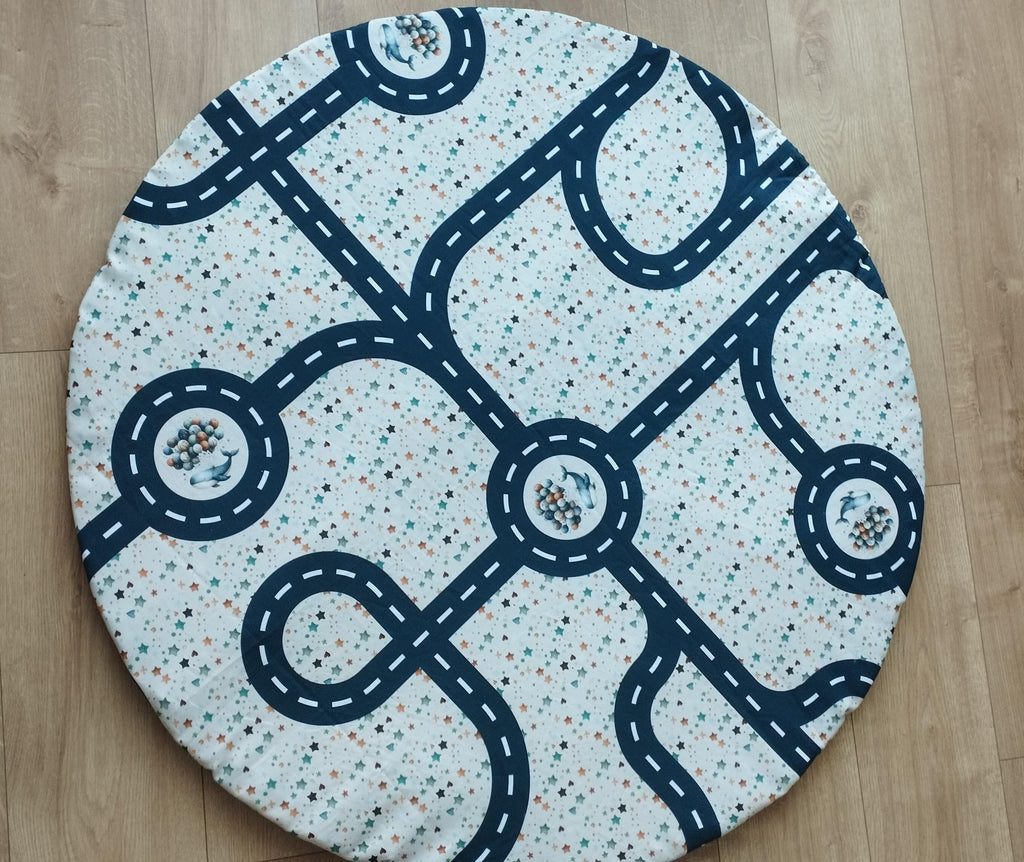 Tapis de chambre enfant et bébé pour petites voitures