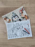 Set de table "Pingouin"