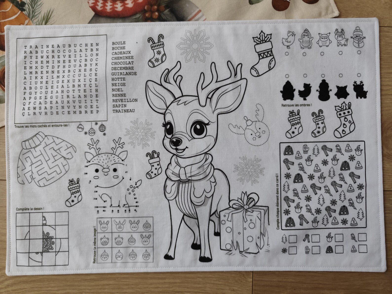 Set de table "Renne"