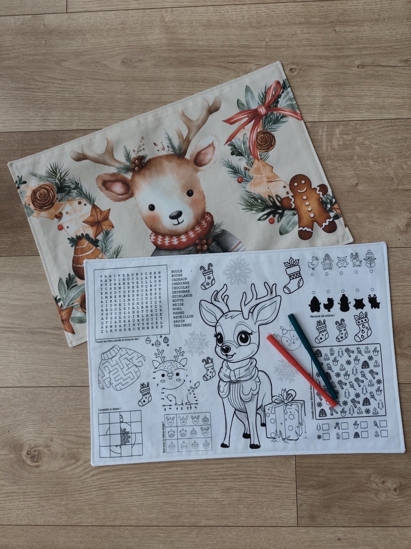 Set de table "Renne"