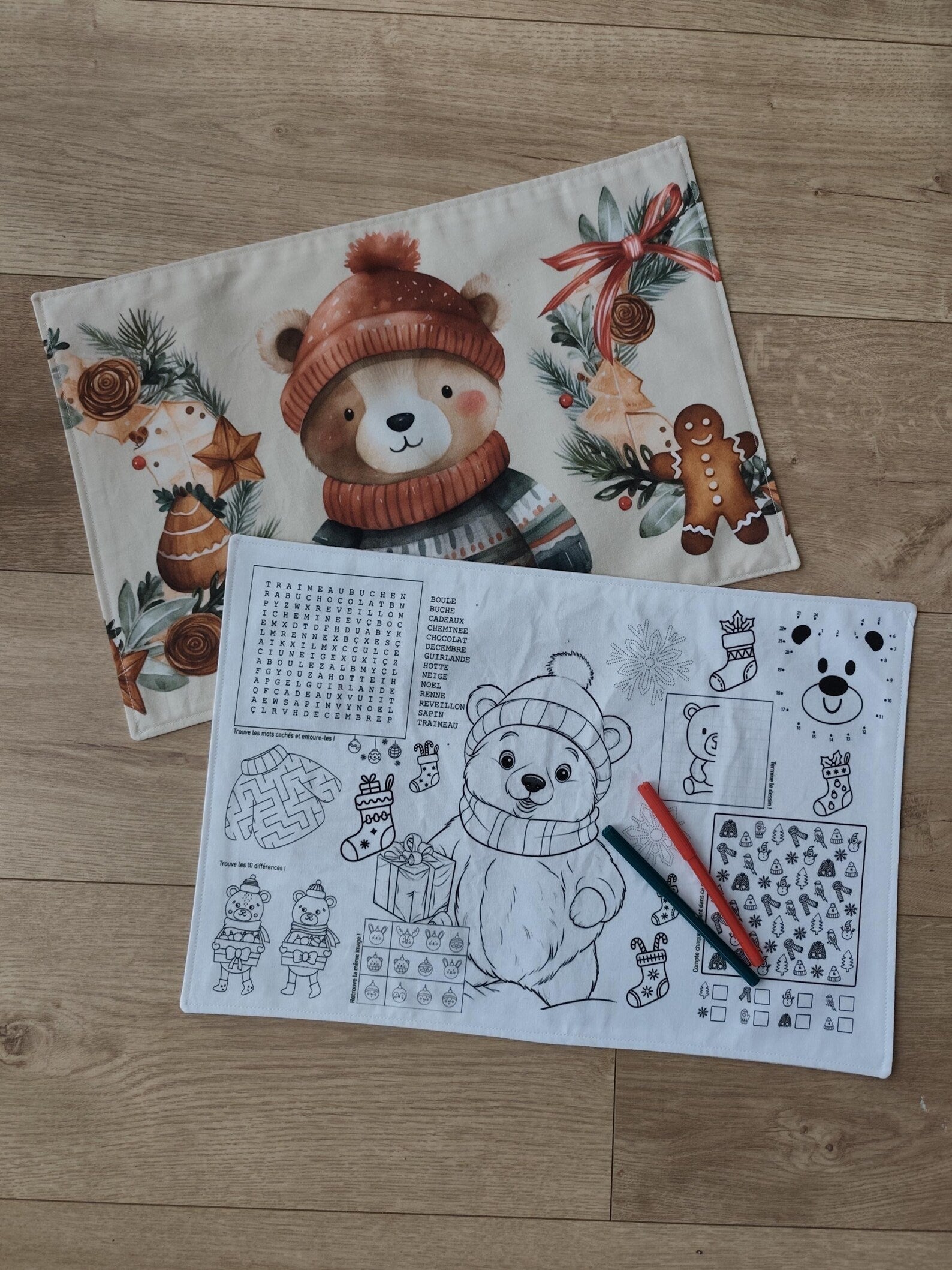 Set de table "Ourson"